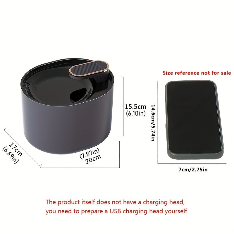 Automatic USB Cat Water Fountain Fresh Flow-2