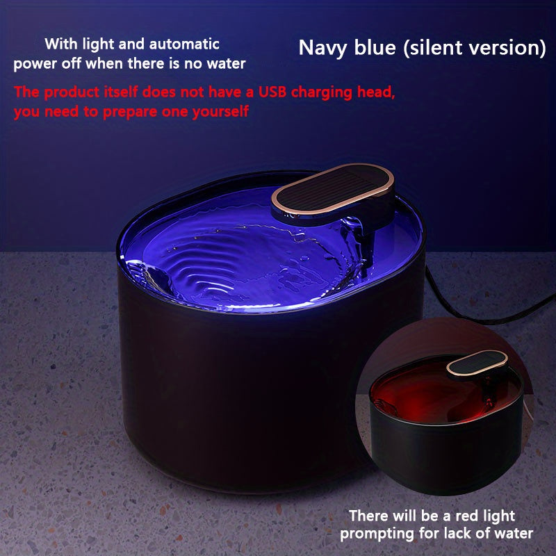 Automatic USB Cat Water Fountain Fresh Flow-4